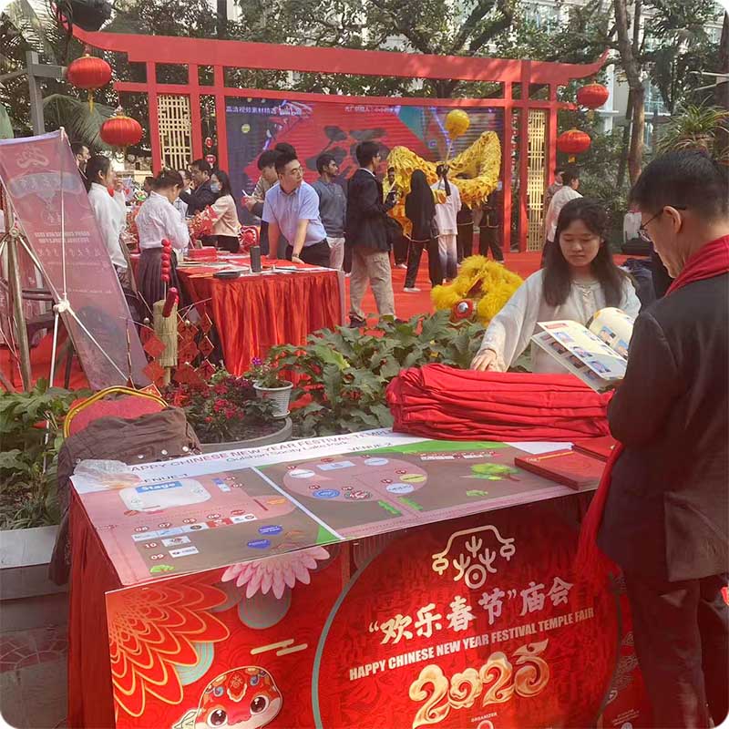 OOMMi shines at the Bangladesh Chinese New Year Temple Fair